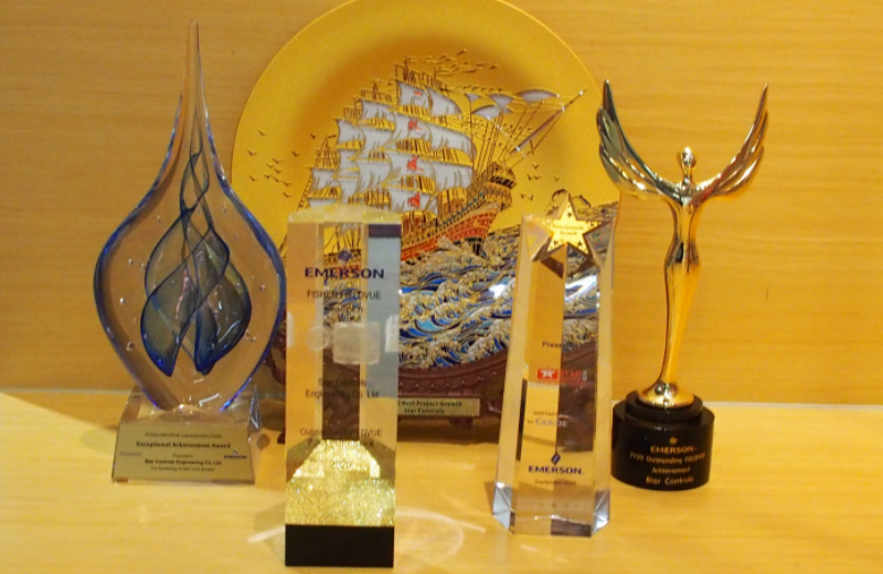 开云足球(中国)荣获艾默生颁发的五大奖项